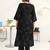women printed regular kurta with trousers