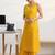 women striped regular kurta with palazzos