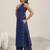 women geometric printed kurta with palazzos