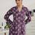 women ethnic motifs printed regular kurta with trousers