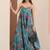 women floral printed regular kurta with trousers