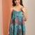 women floral printed regular kurta with trousers