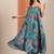 women floral printed regular kurta with trousers