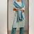 women ethnic motifs printed regular kurta with trousers & with dupatta