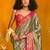 Green ethnic motifs zari silk cotton kanjeevaram saree