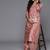 floral printed notch neck straight kurta with salwar