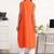 women regular kurta with trousers