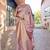 Pink pink & gold-toned ethnic motifs woven design zari kanjeevaram saree