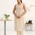 women printed regular kurta with palazzos