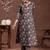 women floral printed regular kurta with trousers