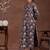 women floral printed regular kurta with trousers