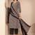 women ethnic motifs printed regular kurta with trousers & with dupatta