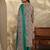 women floral printed regular kurta with trousers & with dupatta