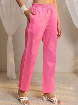 libas pink geometric printed straight suit set with dupatta 7