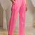 libas pink geometric printed straight suit set with dupatta