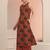 women ethnic motifs printed regular cotton blend kurta with palazzos