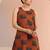 women ethnic motifs printed regular cotton blend kurta with palazzos