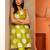 women geometric printed a-line kurta with palazzos