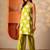 women printed regular kurti with palazzos