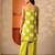 women printed regular kurti with palazzos