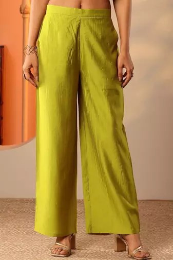 women printed regular kurti with palazzos