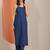 geometric printed shoulder straps straight kurta with trouser
