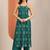 women geometric printed kurta with trousers