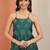 women geometric printed kurta with trousers