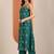 women geometric printed kurta with trousers