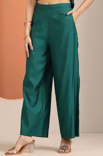 women geometric printed kurta with trousers