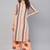 women striped regular kurta with palazzos