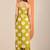women geometric printed shoulder straps kurta with palazzos