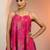 women floral printed regular kurta with palazzos