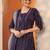 women striped regular kurta with trousers & with dupatta