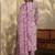 women ethnic motifs printed regular thread work kurta with trousers & with dupatta