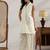 women ethnic motifs printed regular kurti with trousers