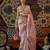 Off white woven design zari kanjeevaram saree