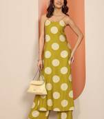women printed regular kurta with palazzos