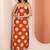 geometric printed round neck kurta with palazzos