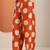 geometric printed round neck kurta with palazzos