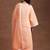 women ethnic motifs embroidered regular thread work kurta with palazzos & with dupatta