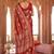 Red woven design zari art silk heavy work banarasi saree