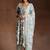 women floral printed empire kurta with trousers & with dupatta