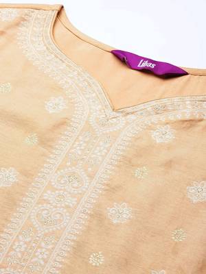 women regular kurta with trousers & with dupatta 2