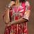 women floral printed empire kurta with trousers & with dupatta