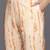 women dyed regular thread work kurta with trousers & with dupatta