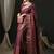 Magenta magenta ethnic woven design traditional wear saree