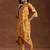women ethnic motifs printed regular thread work kurta with trousers