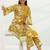 women floral printed regular kurta with trousers