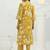 women floral printed regular kurta with trousers
